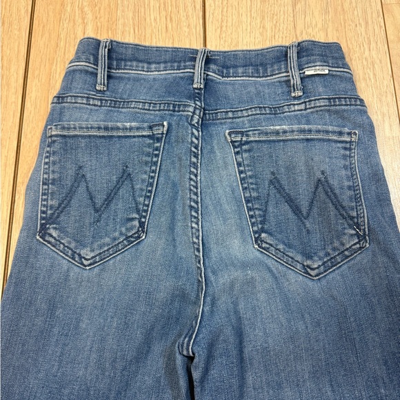 Mother Hustler Ankle Fray Denim Jeans - Picture 9 of 9